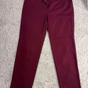 Women's Burgundy pants